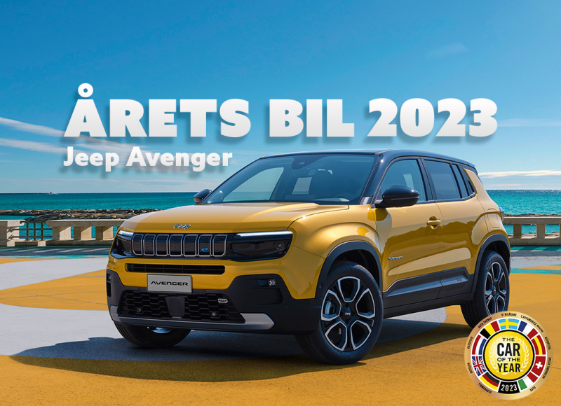 ÅRETS BIL 2023 - Jeep Avenger
